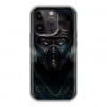 Дизайнерский силиконовый чехол для Iphone 14 Pro Mortal Combat