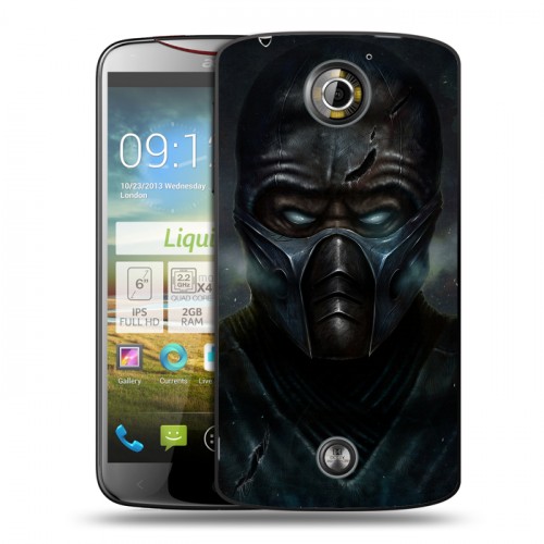 Дизайнерский пластиковый чехол для Acer Liquid S2 Mortal Combat