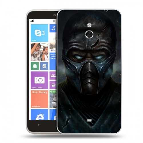 Дизайнерский пластиковый чехол для Nokia Lumia 1320 Mortal Combat