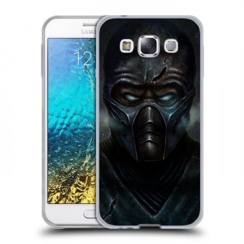 Дизайнерский пластиковый чехол для Samsung Galaxy E5 Mortal Combat