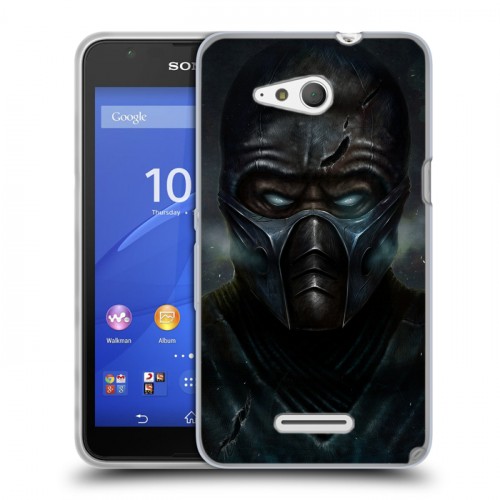 Дизайнерский пластиковый чехол для Sony Xperia E4g Mortal Combat