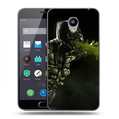 Дизайнерский пластиковый чехол для Meizu M2 Note Mortal Combat