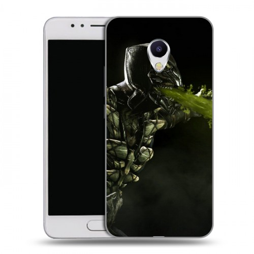 Дизайнерский силиконовый чехол для Meizu M5s Mortal Combat