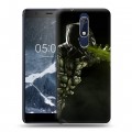 Дизайнерский пластиковый чехол для Nokia 5.1 Mortal Combat