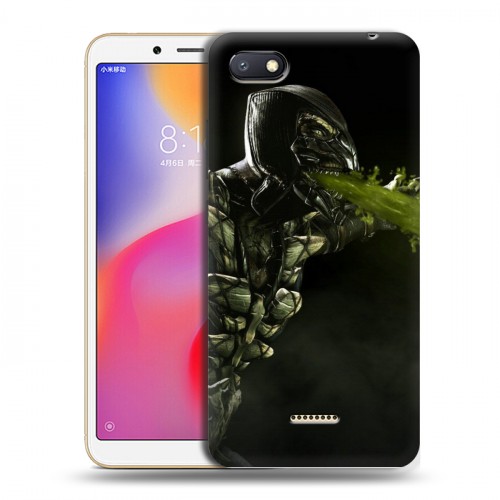 Дизайнерский пластиковый чехол для Xiaomi RedMi 6A Mortal Combat