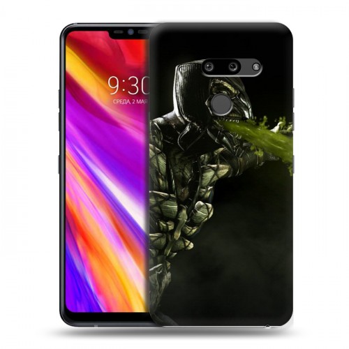 Дизайнерский пластиковый чехол для LG G8 ThinQ Mortal Combat