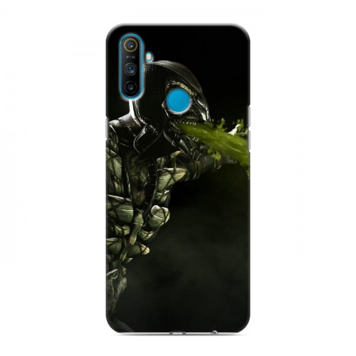 Дизайнерский силиконовый чехол для Realme C3 Mortal Combat