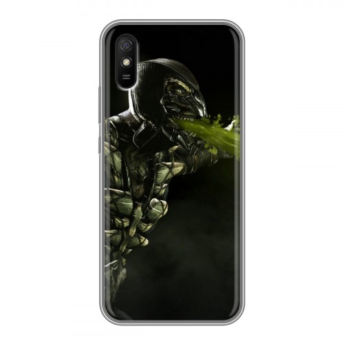 Дизайнерский силиконовый чехол для Xiaomi RedMi 9A Mortal Combat