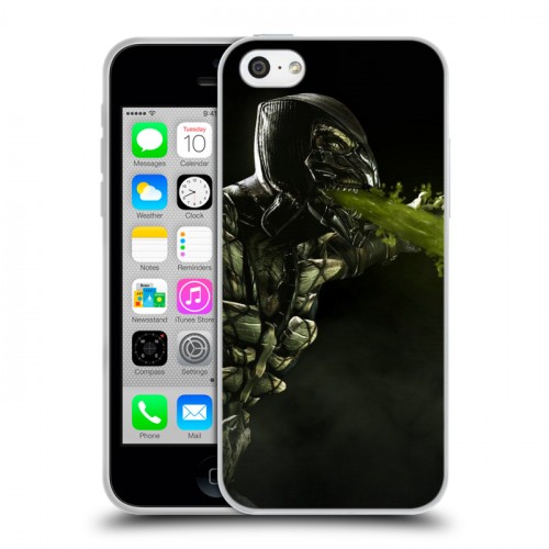 Дизайнерский пластиковый чехол для Iphone 5c Mortal Combat