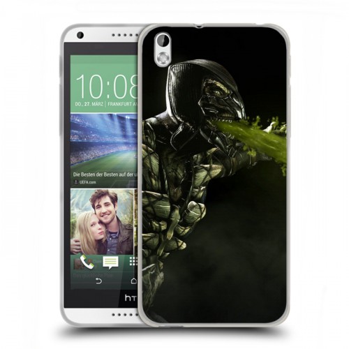 Дизайнерский пластиковый чехол для HTC Desire 816 Mortal Combat