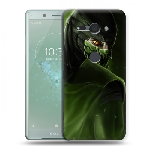 Дизайнерский пластиковый чехол для Sony Xperia XZ2 Compact Mortal Combat