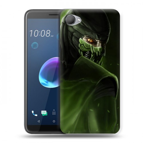 Дизайнерский пластиковый чехол для HTC Desire 12 Mortal Combat