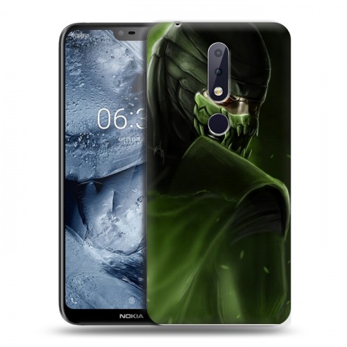 Дизайнерский пластиковый чехол для Nokia 6.1 Plus Mortal Combat