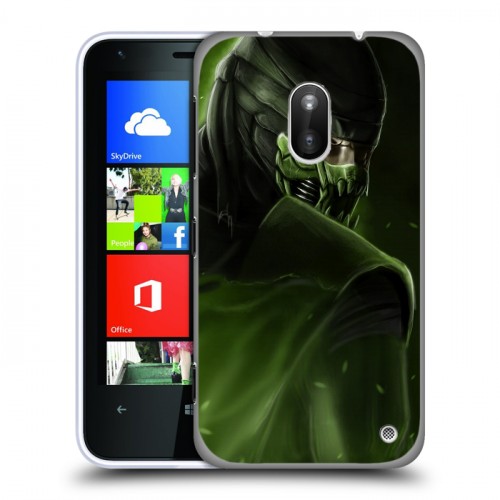 Дизайнерский пластиковый чехол для Nokia Lumia 620 Mortal Combat