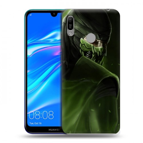 Дизайнерский пластиковый чехол для Huawei Y6 (2019) Mortal Combat