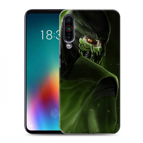 Дизайнерский силиконовый чехол для Meizu 16T Mortal Combat