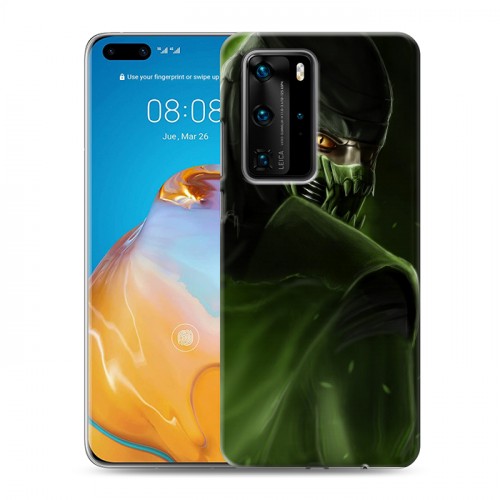 Дизайнерский пластиковый чехол для Huawei P40 Pro Mortal Combat