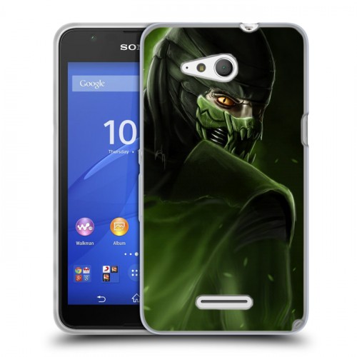 Дизайнерский пластиковый чехол для Sony Xperia E4g Mortal Combat