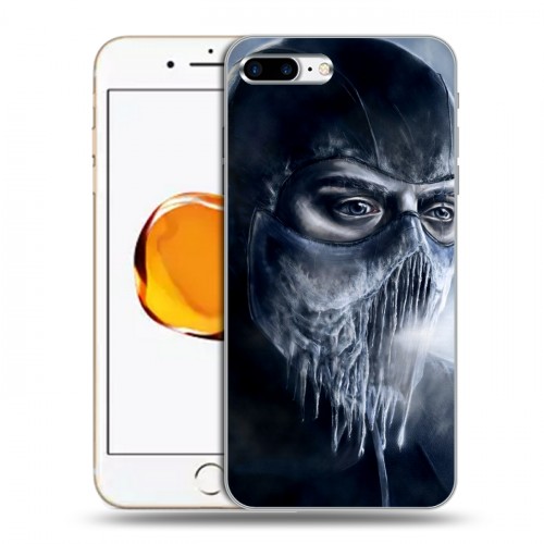 Дизайнерский пластиковый чехол для Iphone 7 Plus / 8 Plus Mortal Combat