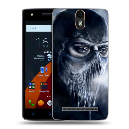 Дизайнерский силиконовый чехол для Wileyfox Storm Mortal Combat