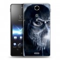 Дизайнерский пластиковый чехол для Sony Xperia TX Mortal Combat