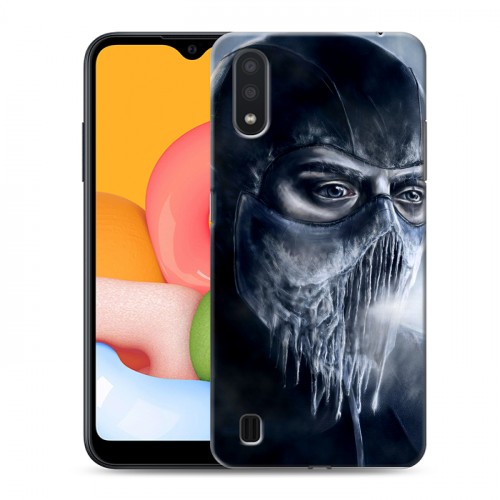 Дизайнерский силиконовый чехол для Samsung Galaxy M01 Mortal Combat