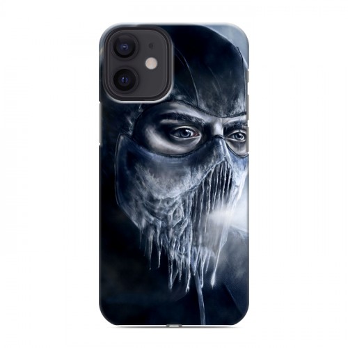 Дизайнерский пластиковый чехол для Iphone 12 Mini Mortal Combat