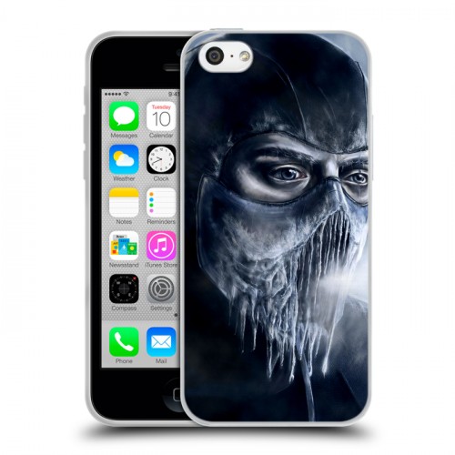 Дизайнерский пластиковый чехол для Iphone 5c Mortal Combat