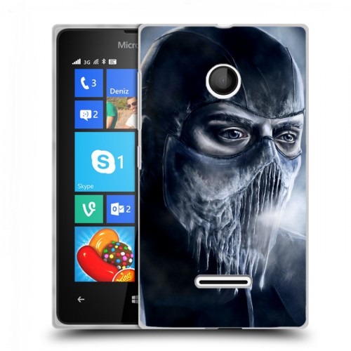 Дизайнерский пластиковый чехол для Microsoft Lumia 435 Mortal Combat