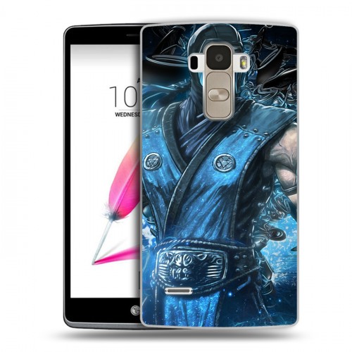 Дизайнерский силиконовый чехол для LG G4 Stylus Mortal Combat