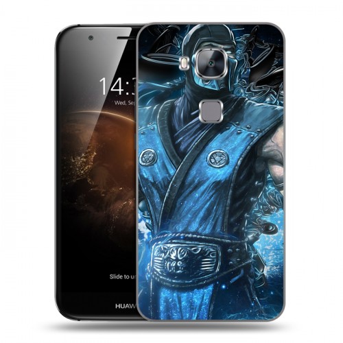 Дизайнерский пластиковый чехол для Huawei G8 Mortal Combat