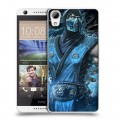 Дизайнерский пластиковый чехол для HTC Desire 626 Mortal Combat