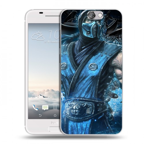 Дизайнерский пластиковый чехол для HTC One A9 Mortal Combat