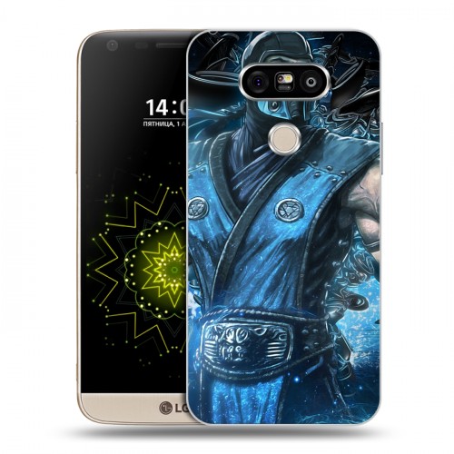 Дизайнерский пластиковый чехол для LG G5 Mortal Combat