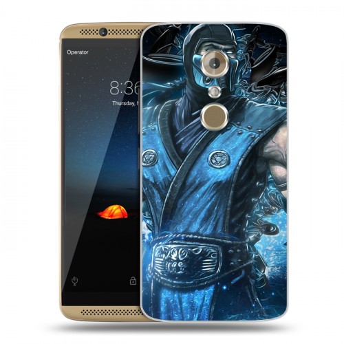 Дизайнерский пластиковый чехол для ZTE Axon 7 Mortal Combat