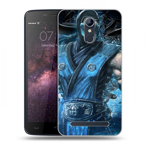 Дизайнерский силиконовый чехол для Homtom HT17 Mortal Combat