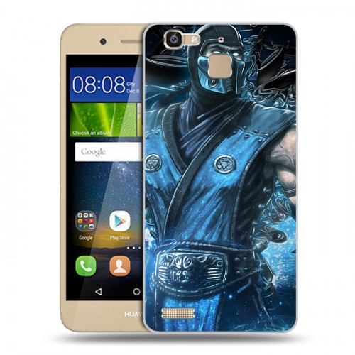 Дизайнерский пластиковый чехол для Huawei GR3 Mortal Combat