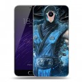 Дизайнерский пластиковый чехол для Meizu M3 Max Mortal Combat