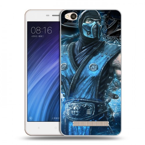 Дизайнерский силиконовый чехол для Xiaomi RedMi 4A Mortal Combat