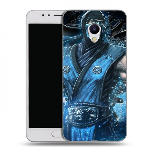 Дизайнерский силиконовый чехол для Meizu M5s Mortal Combat