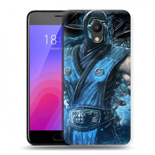 Дизайнерский пластиковый чехол для Meizu M6 Mortal Combat