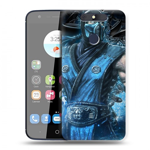 Дизайнерский силиконовый чехол для ZTE Blade V8C Mortal Combat