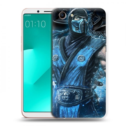 Дизайнерский пластиковый чехол для OPPO A83 Mortal Combat