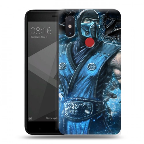 Дизайнерский пластиковый чехол для Xiaomi Mi8 SE Mortal Combat