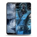 Дизайнерский пластиковый чехол для Nokia 6.1 Plus Mortal Combat