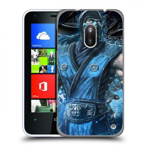 Дизайнерский пластиковый чехол для Nokia Lumia 620 Mortal Combat