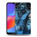 Дизайнерский пластиковый чехол для Huawei Honor 8A Mortal Combat