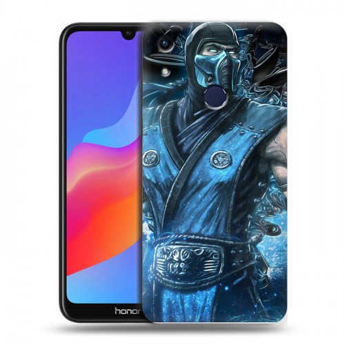 Дизайнерский пластиковый чехол для Huawei Honor 8A Mortal Combat