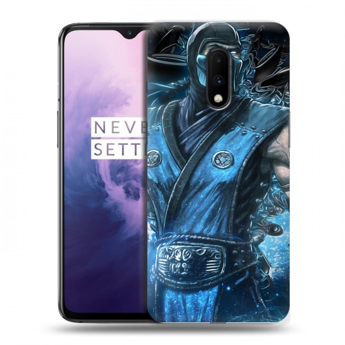 Дизайнерский пластиковый чехол для OnePlus 7 Mortal Combat