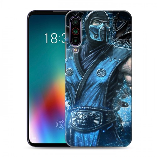 Дизайнерский силиконовый чехол для Meizu 16T Mortal Combat